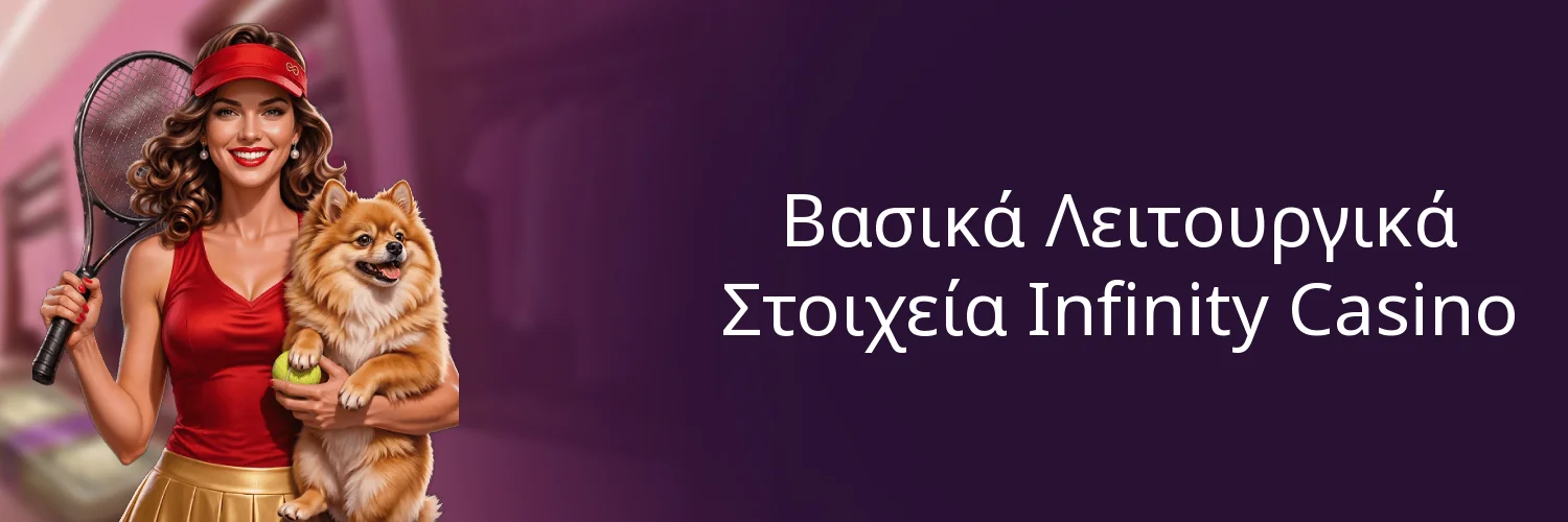 Βασικά Λειτουργικά Στοιχεία Infinity Casino